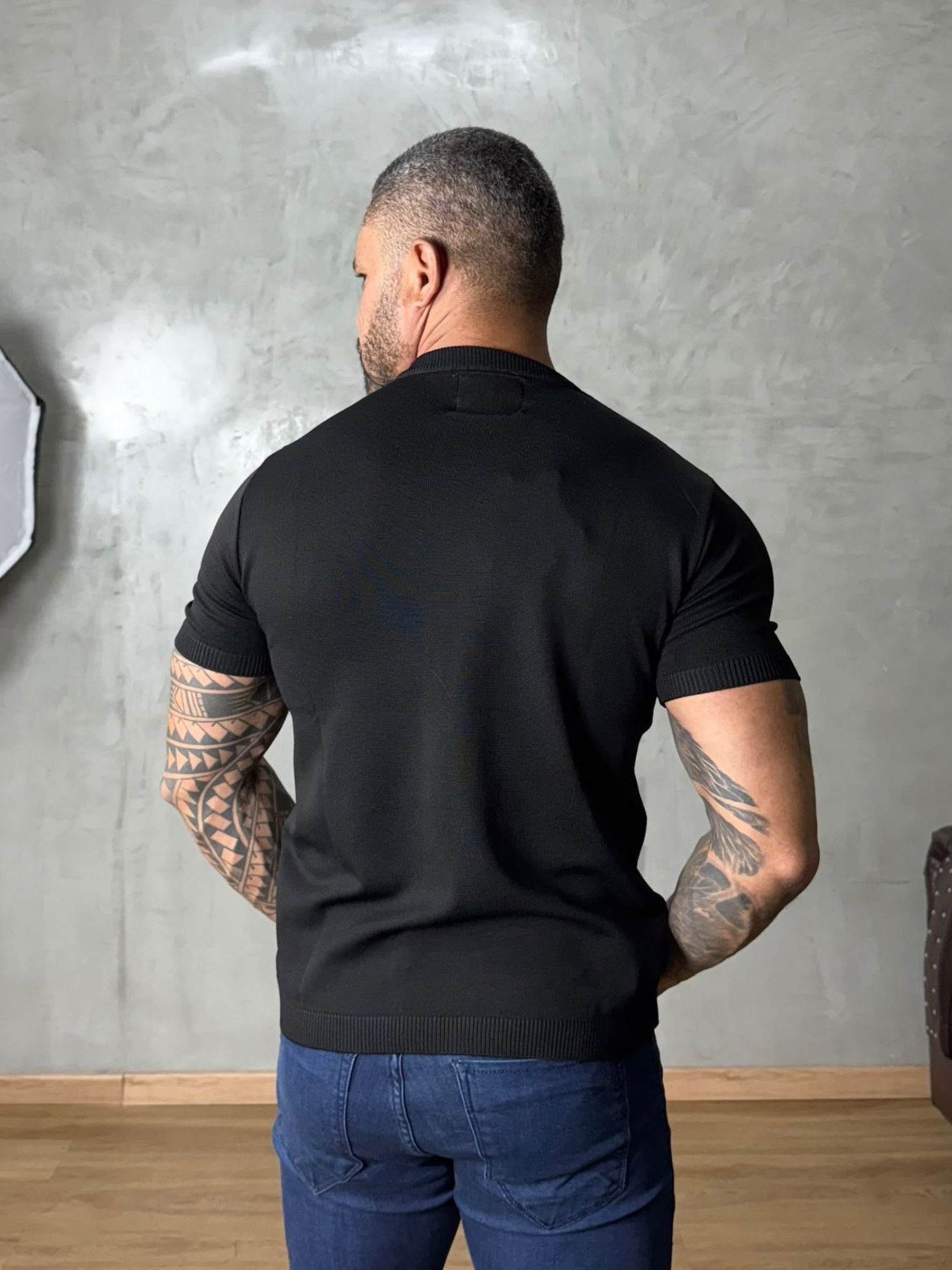 Camisa de Trico Lisa True Hero