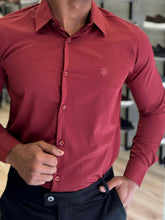 Camisa Social Acetinada Fibra de Bambú Manga Longa True Hero