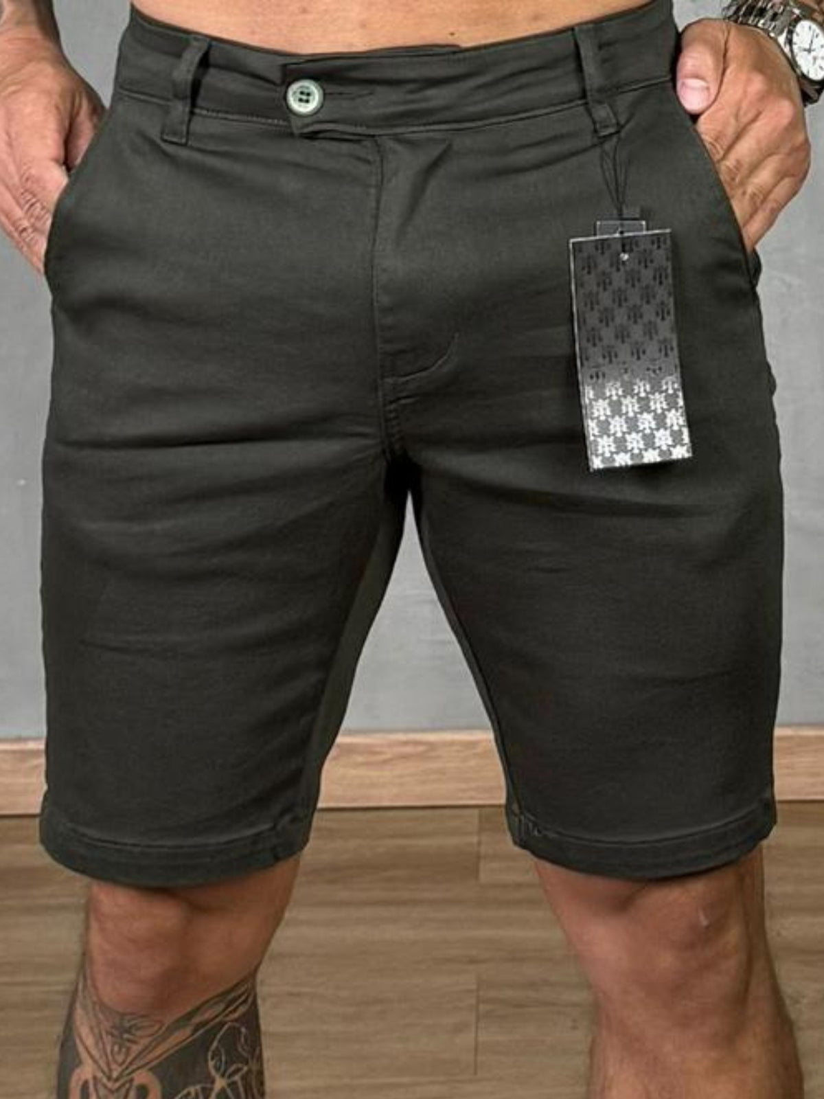 Bermuda Alfaiataria Sarja Premium True Hero