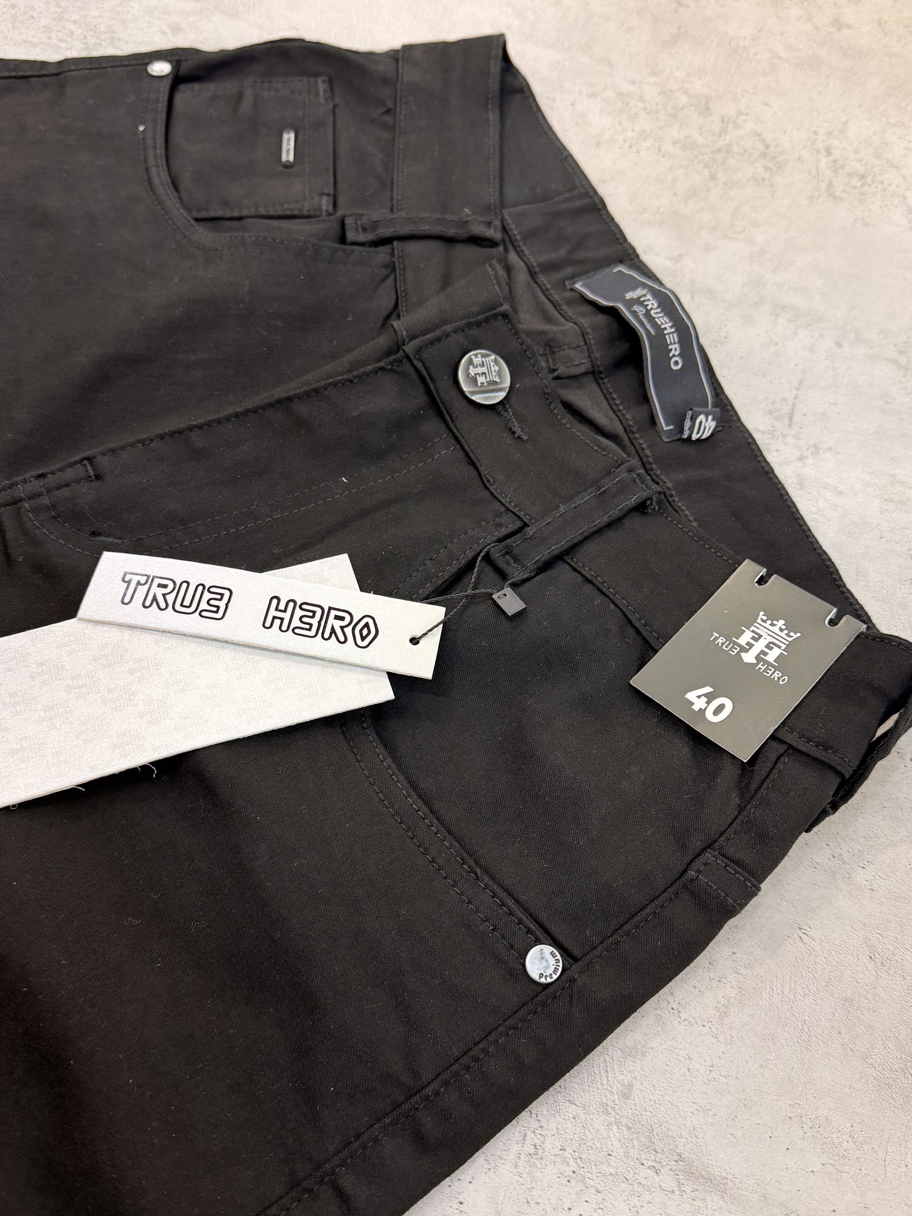 Calça Jeans Premium True Hero - Preta