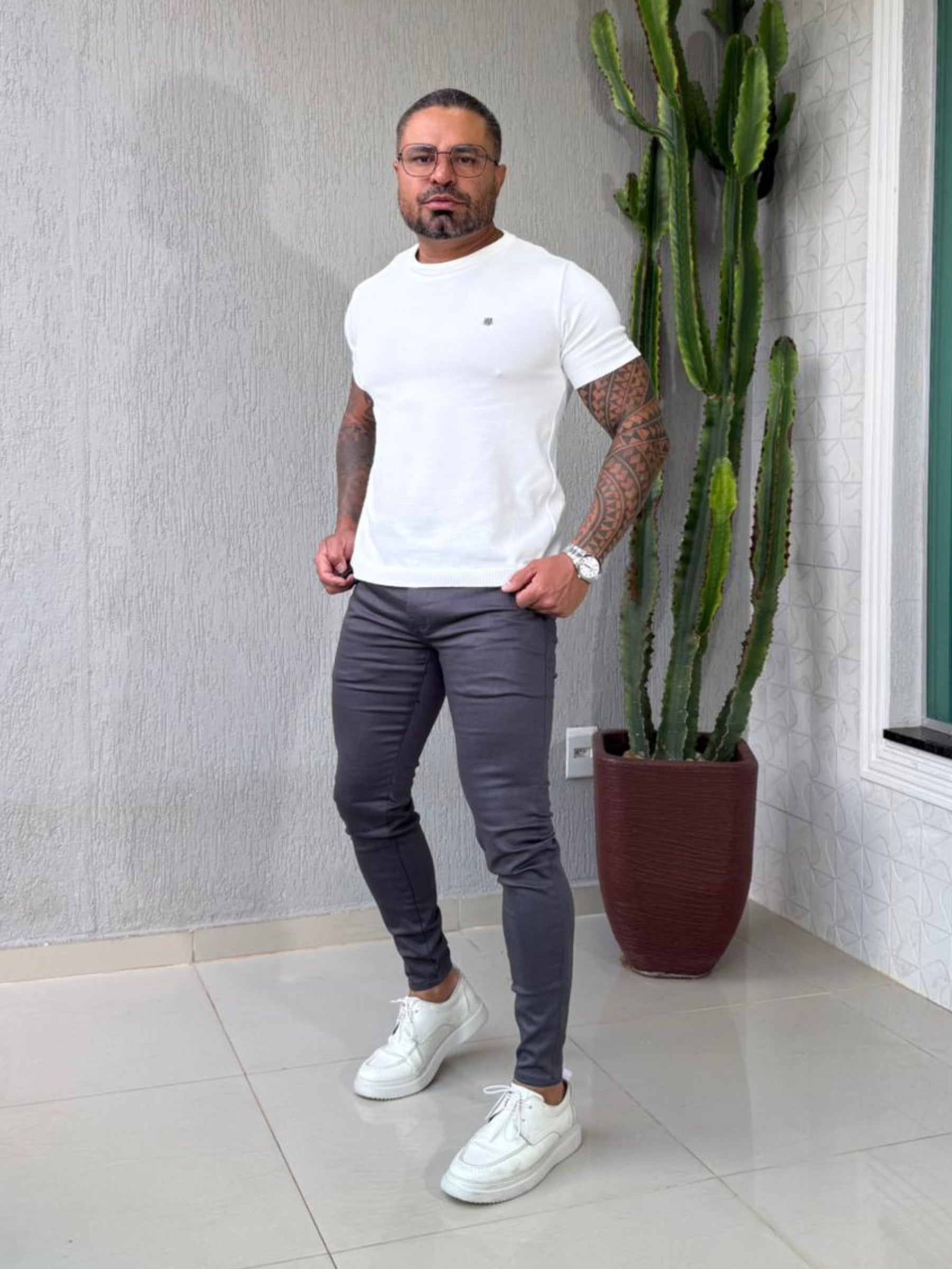 Calça Alfaiataria Skinny True Hero