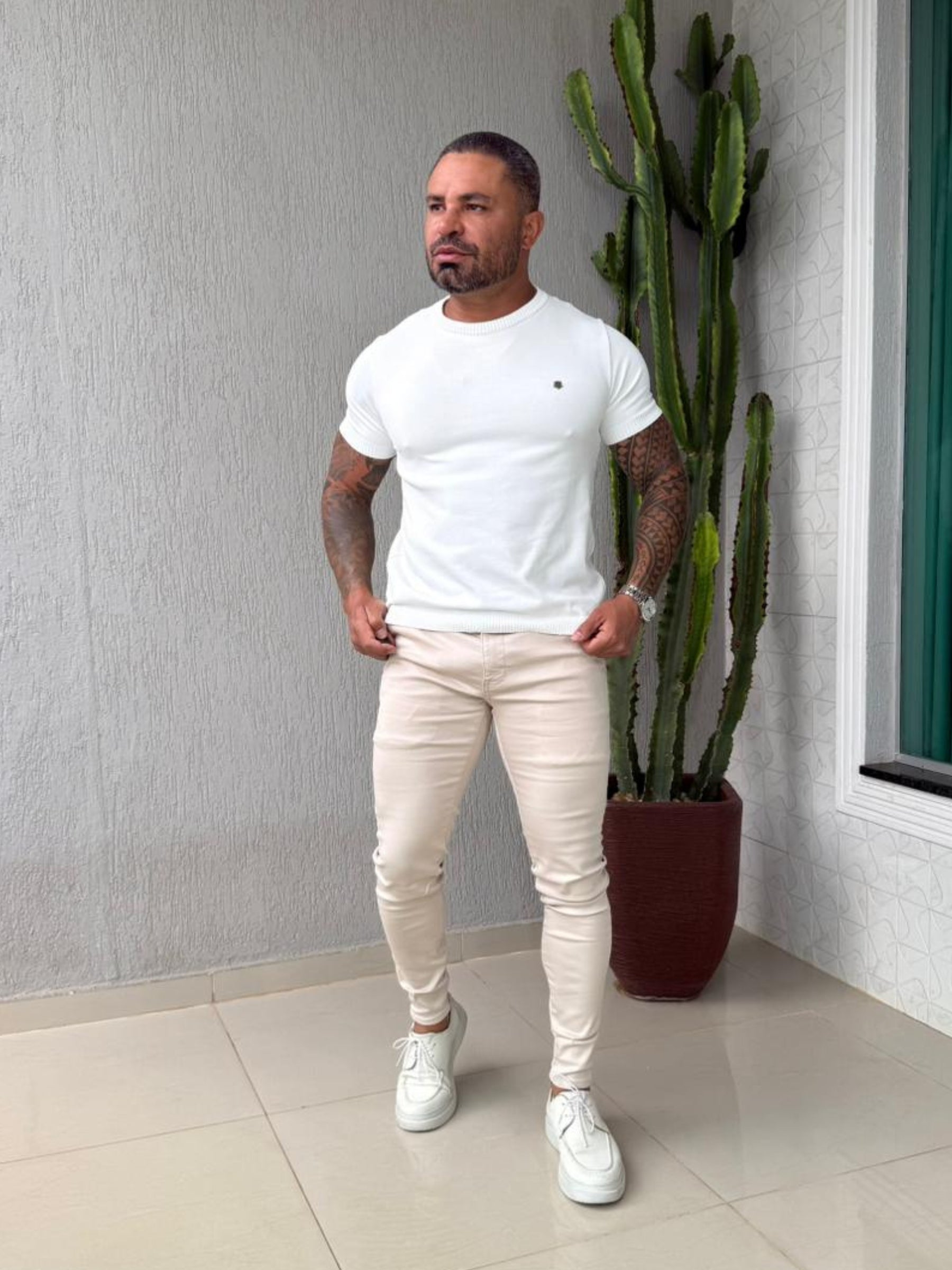 Calça Alfaiataria Skinny True Hero