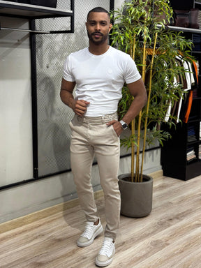 Calça Alfaiataria com Regulagem True Hero