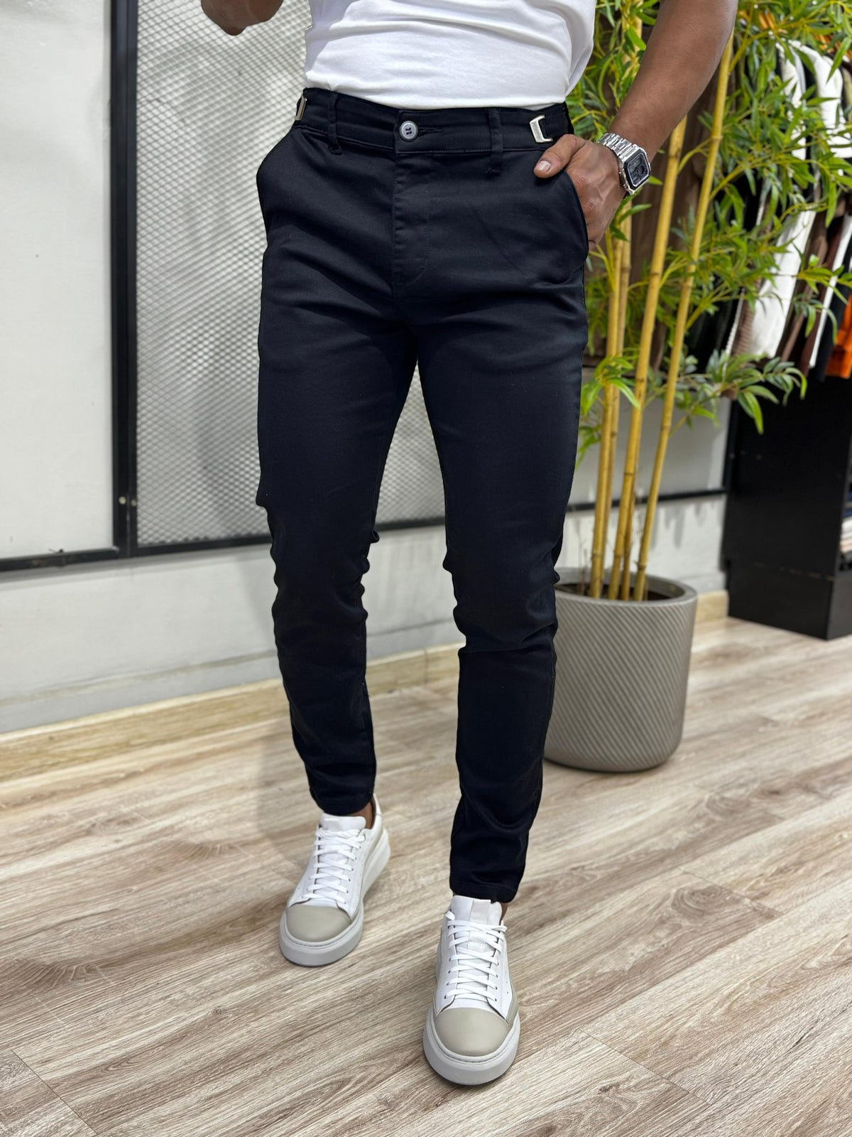 Calça Alfaiataria com Regulagem True Hero