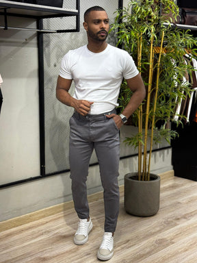 Calça Alfaiataria com Regulagem True Hero