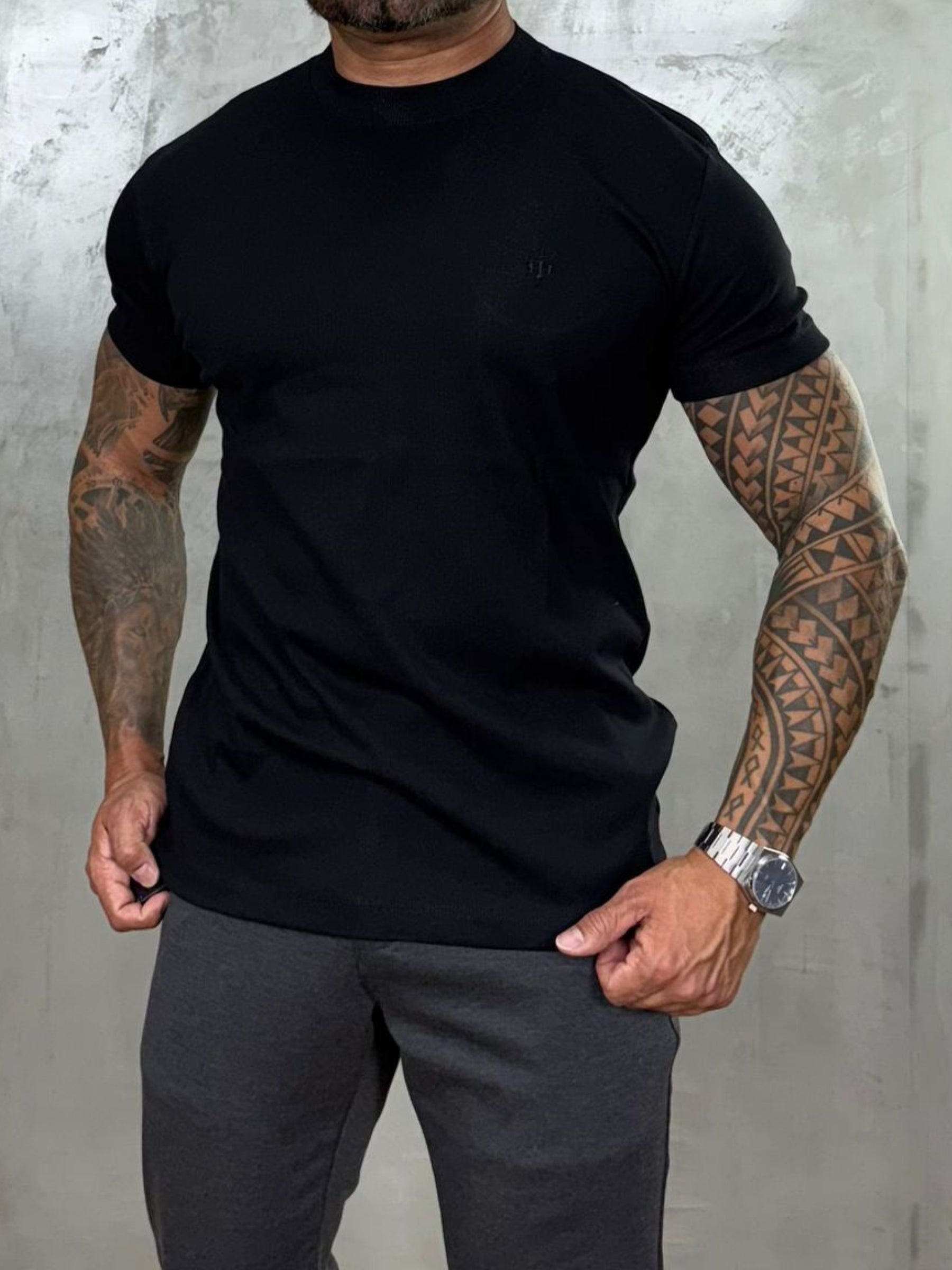Camisa Canelada Gola Media True Hero
