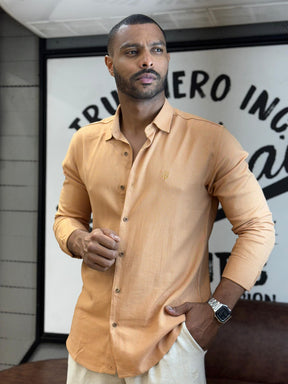 Camisa de Linho com Elastano Super Premium True Hero