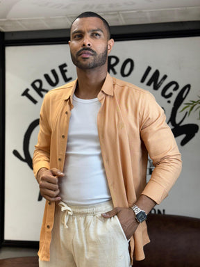 Camisa de Linho com Elastano Super Premium True Hero