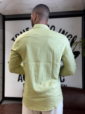 Camisa de Linho com Elastano Super Premium True Hero