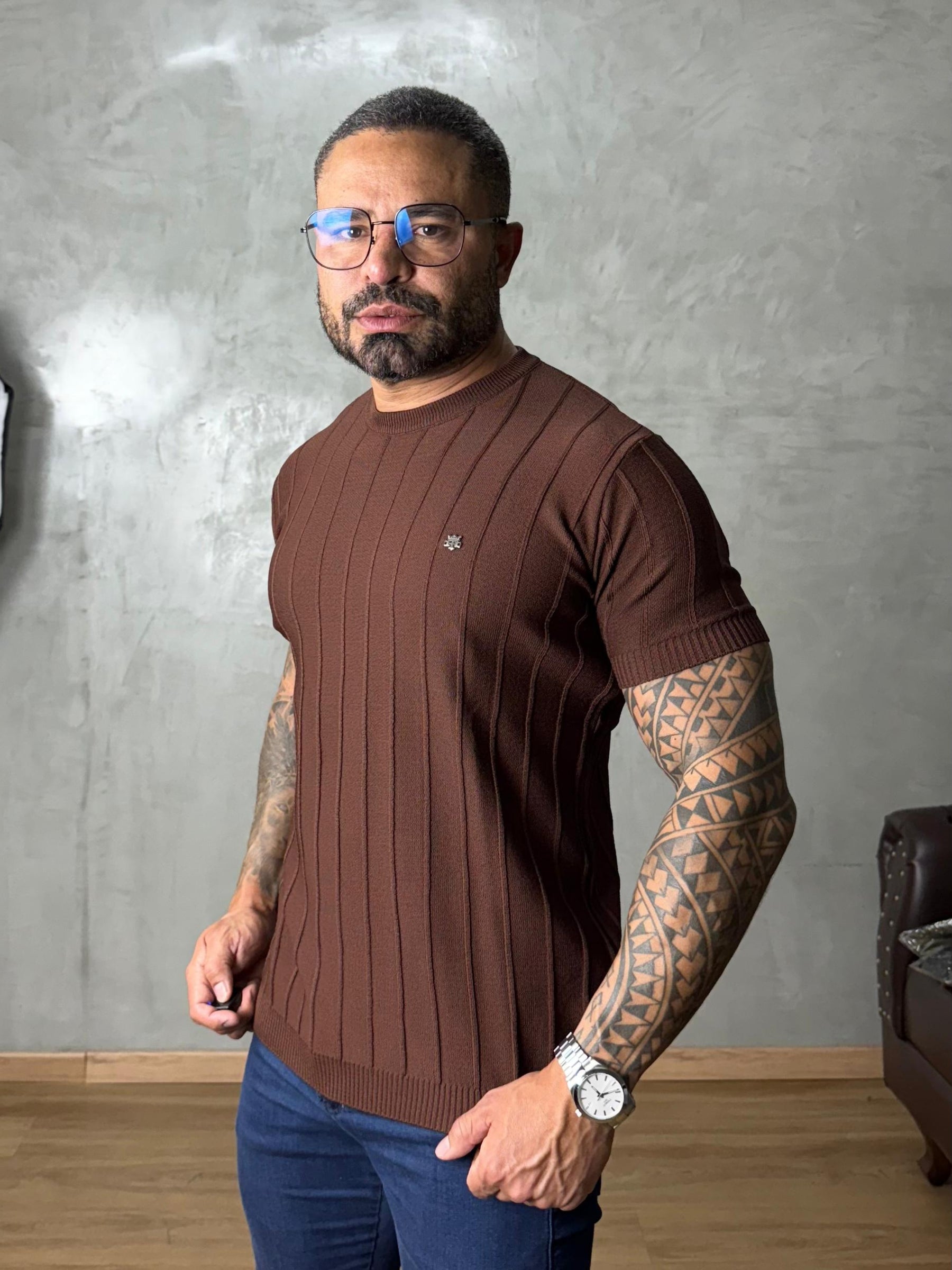 Camisa de Trico Listra True Hero
