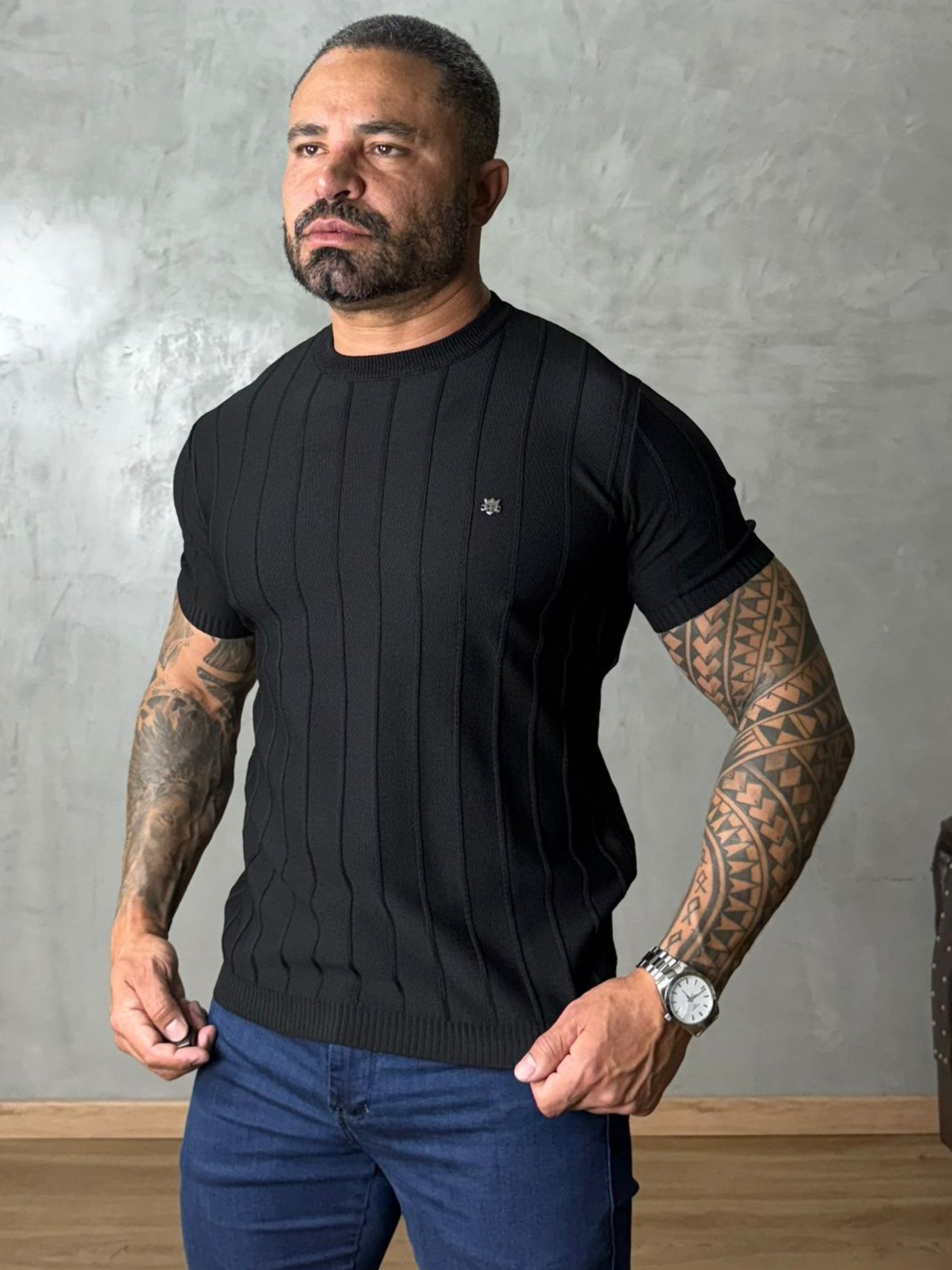 Camisa de Trico Listra True Hero