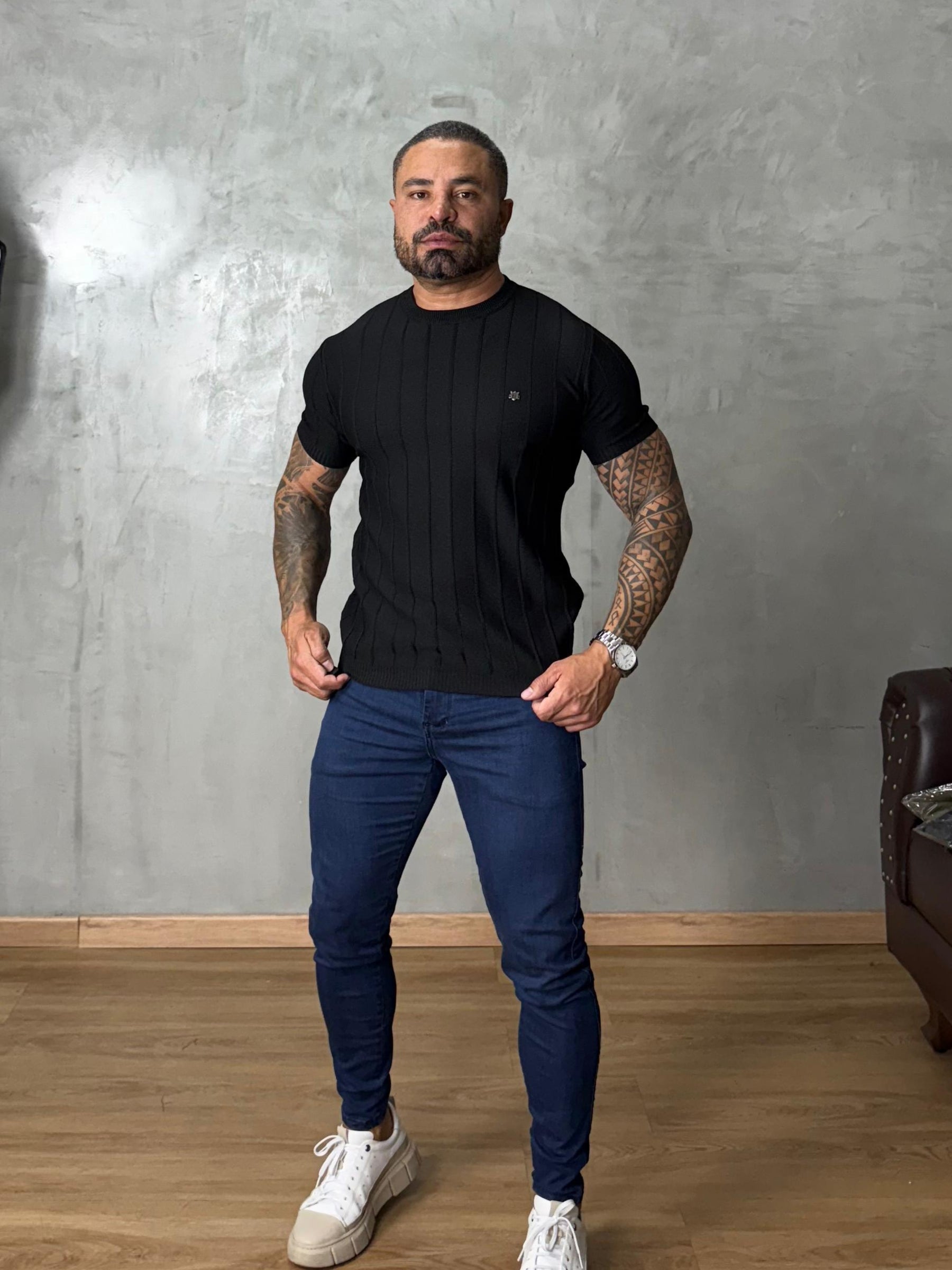 Camisa de Trico Listra True Hero