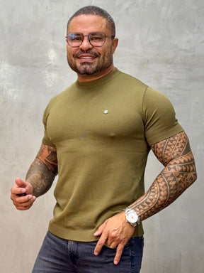 Camisa de Trico Lisa True Hero