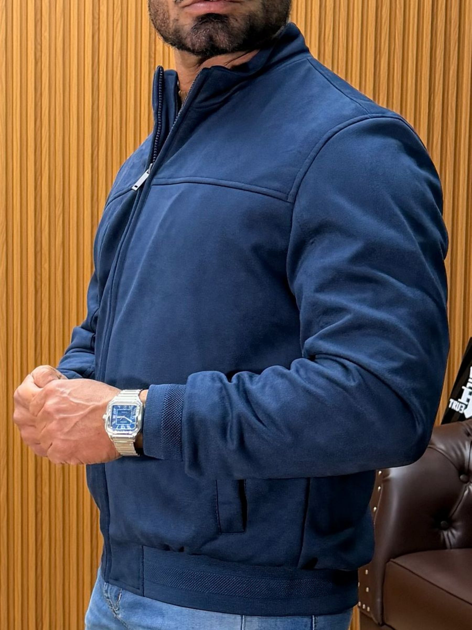 Casaco Suede True Hero