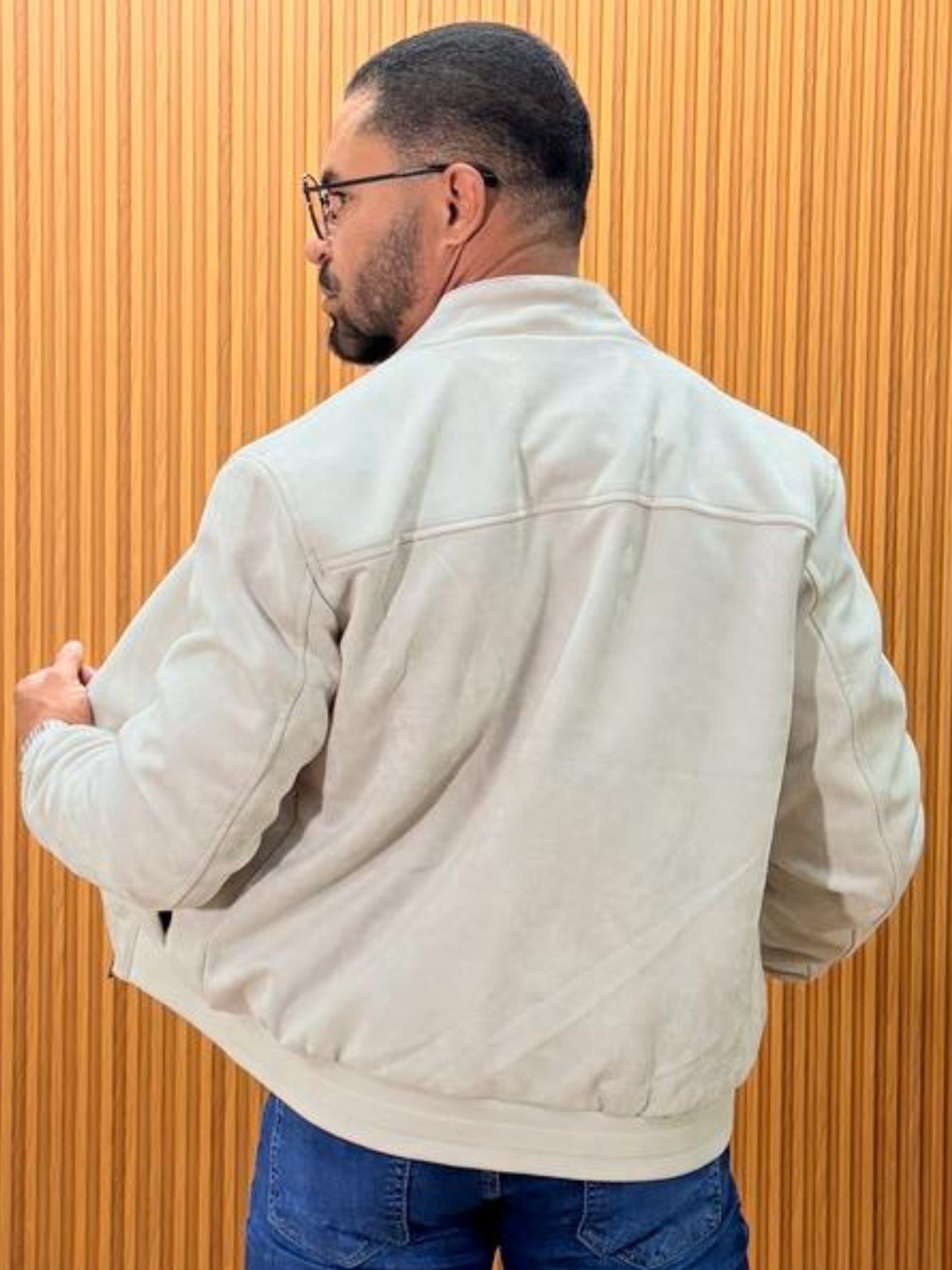 Casaco Suede True Hero
