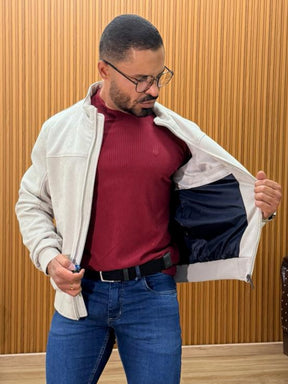 Casaco Suede True Hero
