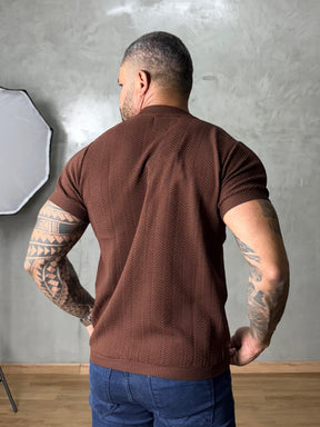 Camisa de Trico Texture True Hero