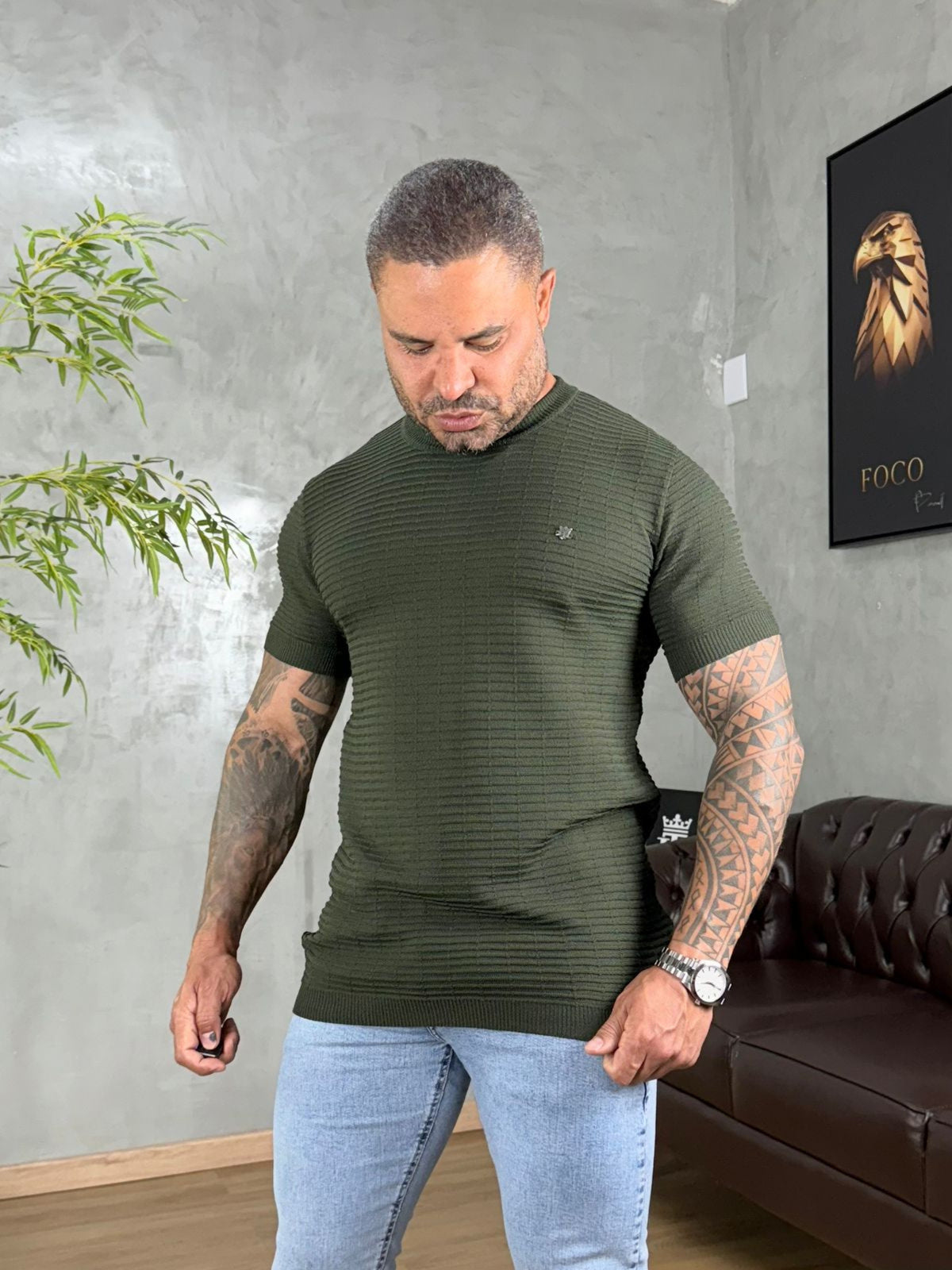 Camisa de Trico Essenza True Hero