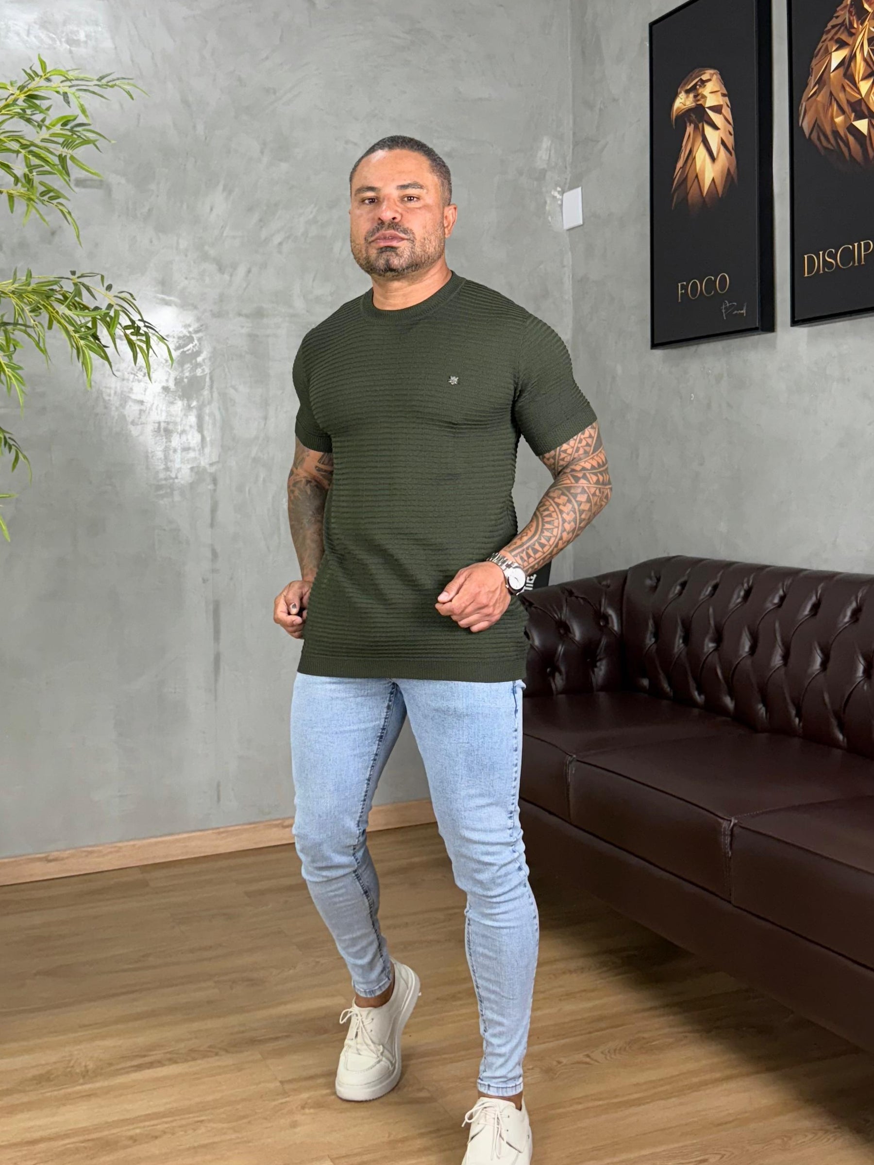 Camisa de Trico Essenza True Hero